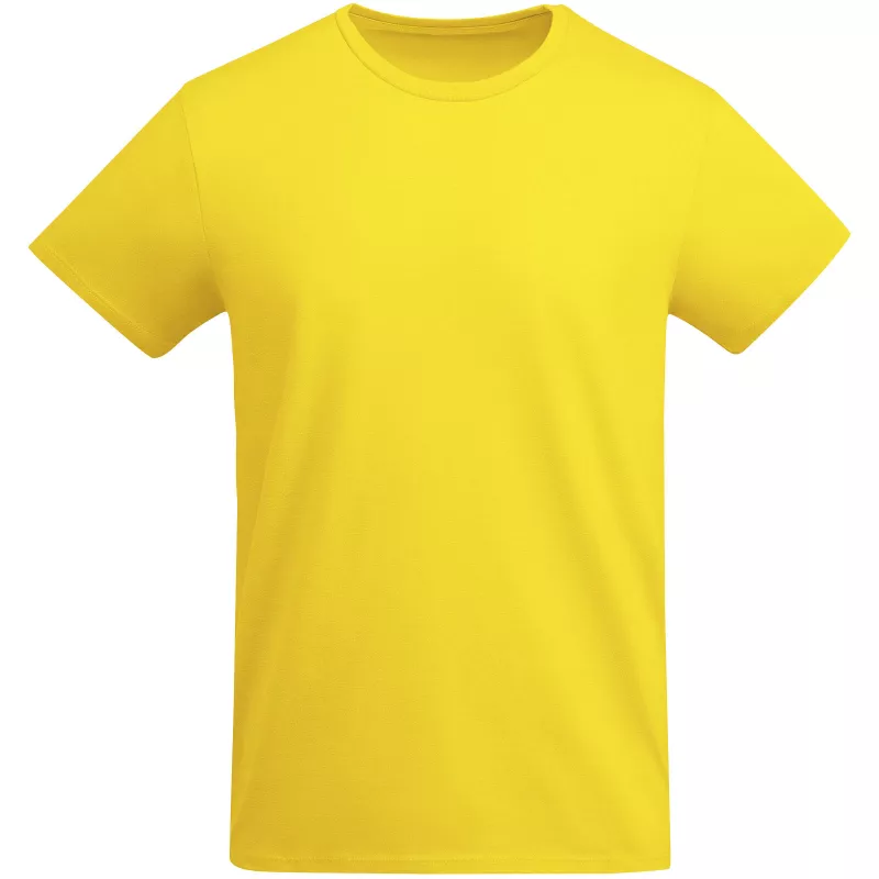 Koszulka T-shirt męska bawełniana 175 g/m² Roly Breda - Żółty (R6698-YELLOW)