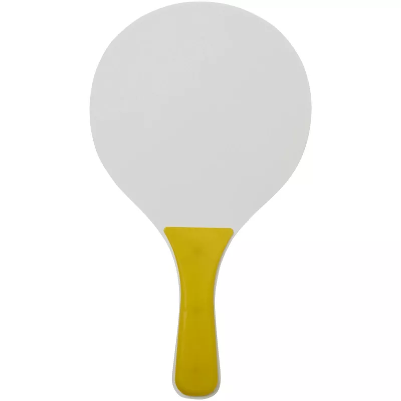 Zestaw do gier plażowych Bounce - Biały-Żółty (10070207)