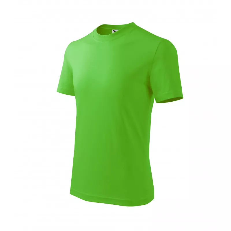Koszulka bawełniana dziecięca 160 g/m²  BASIC 138 - Green apple (ADLER138-GREEN APPLE)
