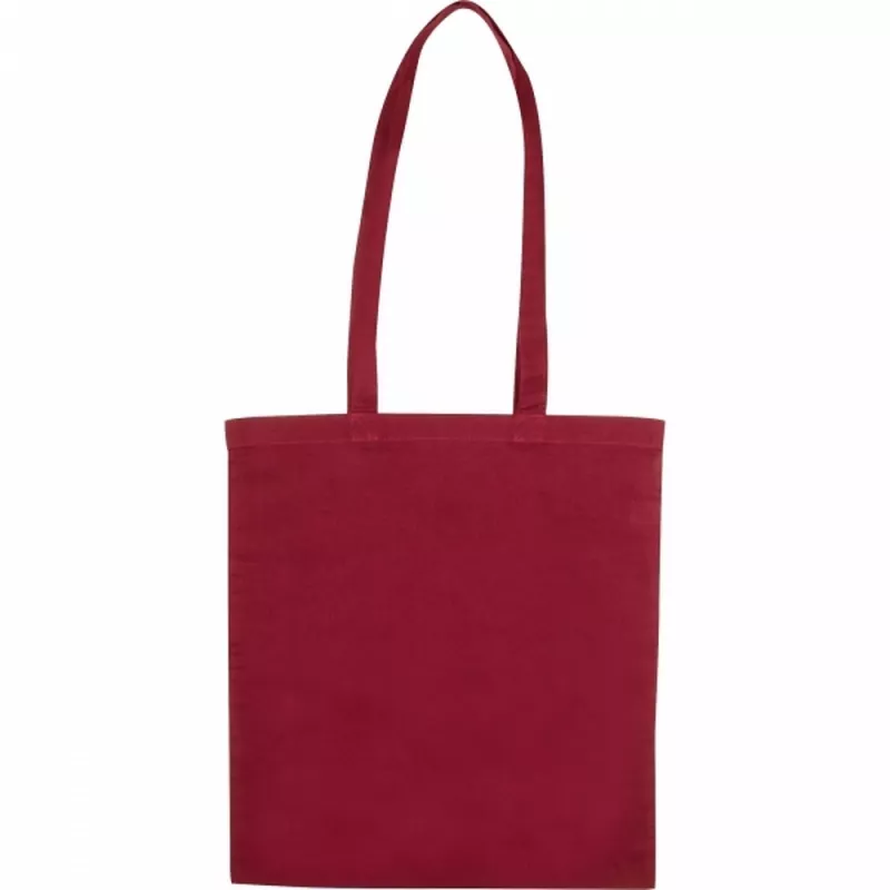 Torba bawełniana z długimi uszami 140 g/m2 COPENHAGEN - bordowy (088002)