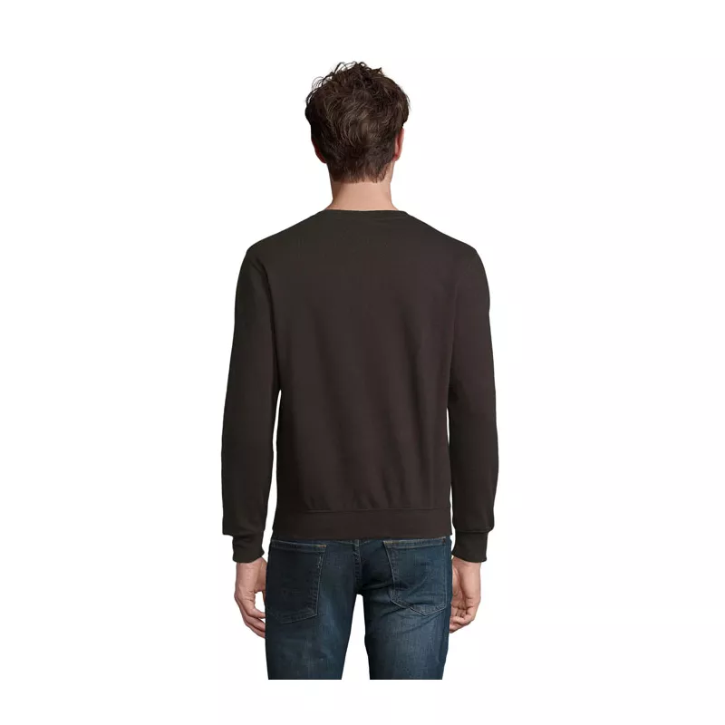 Bluza unisex bez kaptura 280 g/m² Sol's COLUMBIA - Czarny (S03814-BK)