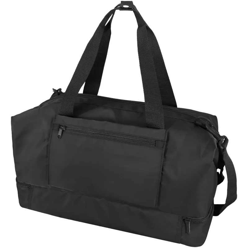 Trip Aware™, torba podróżna wykonana z materiałów z recyklingu, 42 l - Czarny (12076390)
