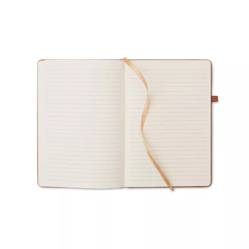 Notes A5 w skórzanej okładce 80 kartek w linię BAOBAB - Brazowy (MO6220-01)