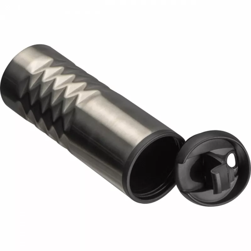 Kubek termiczny stalowy SANTANDER 500 ml - szary (291407)