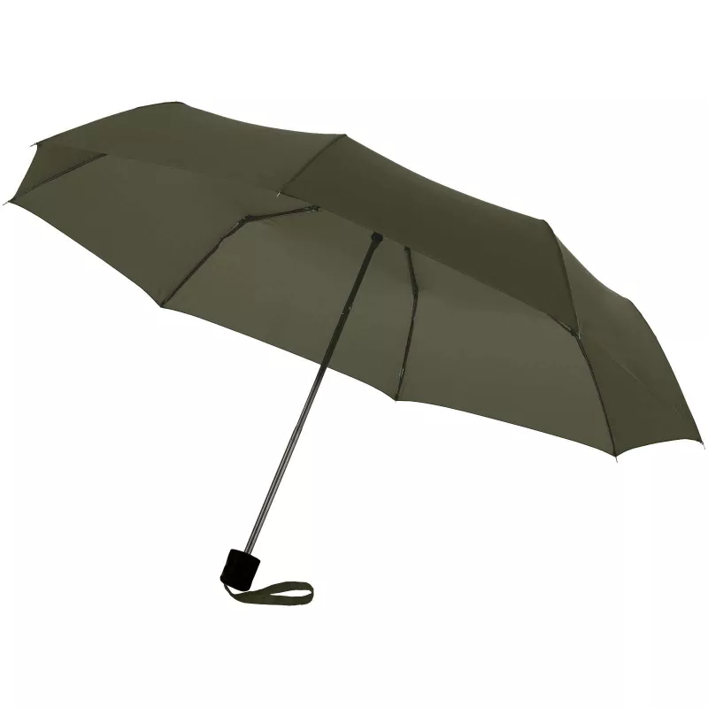 Parasol składany ręcznie Ø97 cm Ida - Leśny zielony (10905264)