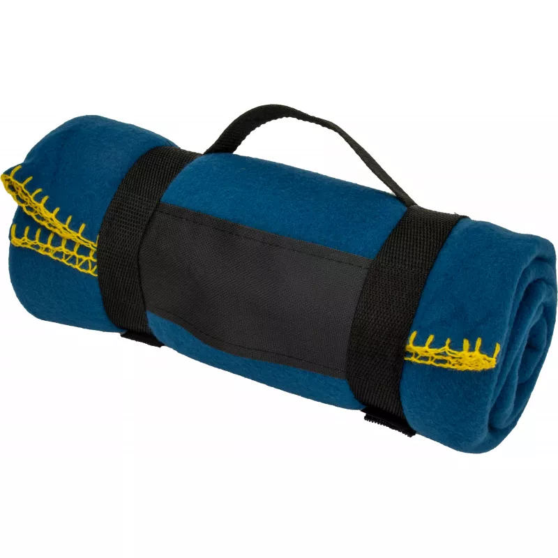 Koc z polaru 170 g/m² GIANFRANCO - granatowy (6690244)