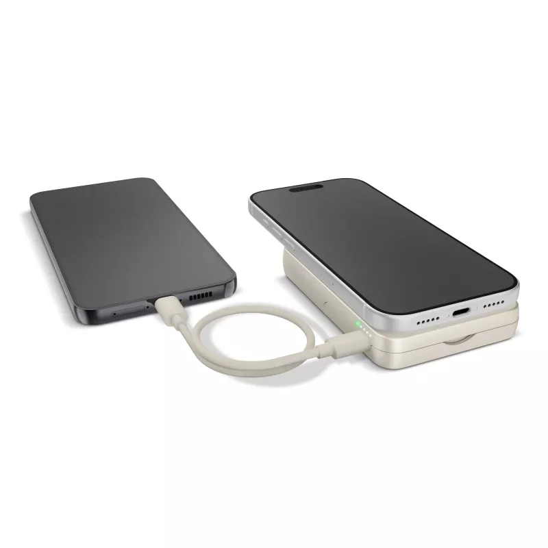 Fresh 'n Rebel Powerbank bezprzewodowy 10000 mAh kompatybilny z MagSafe - beżowy (LT49745-N0055)
