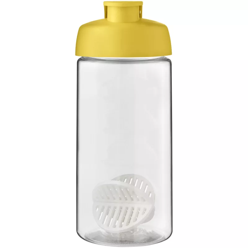 Shaker H2O Active Bop o pojemności 500ml - Przezroczysty-Żółty (21070411)