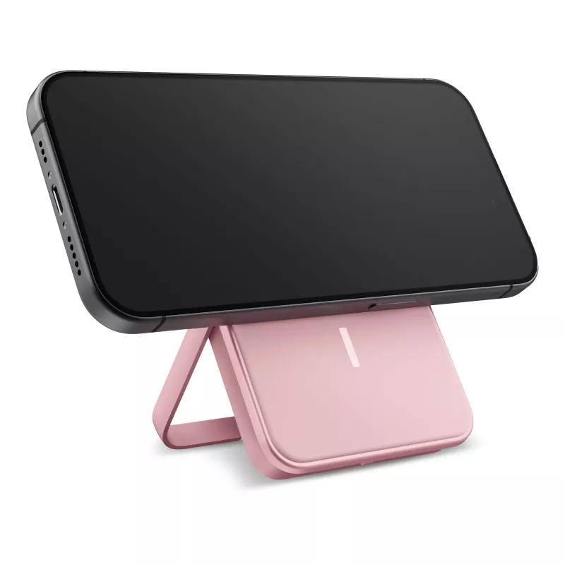 2PBM5000| Fresh 'n Rebel Compatible with MagSafe MagSafe Powerbank Wireless 5000mAh - pasteloworóżowy (LT49413-N0079)
