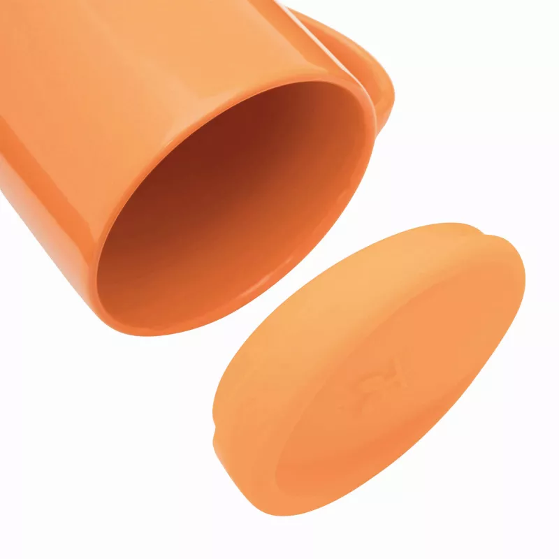 Kubek ceramiczny - pomarańczowy (56-0340094)