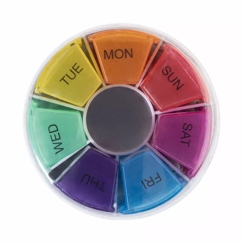 Everypill zestaw pojemników na tabletki - biały (AP800256)