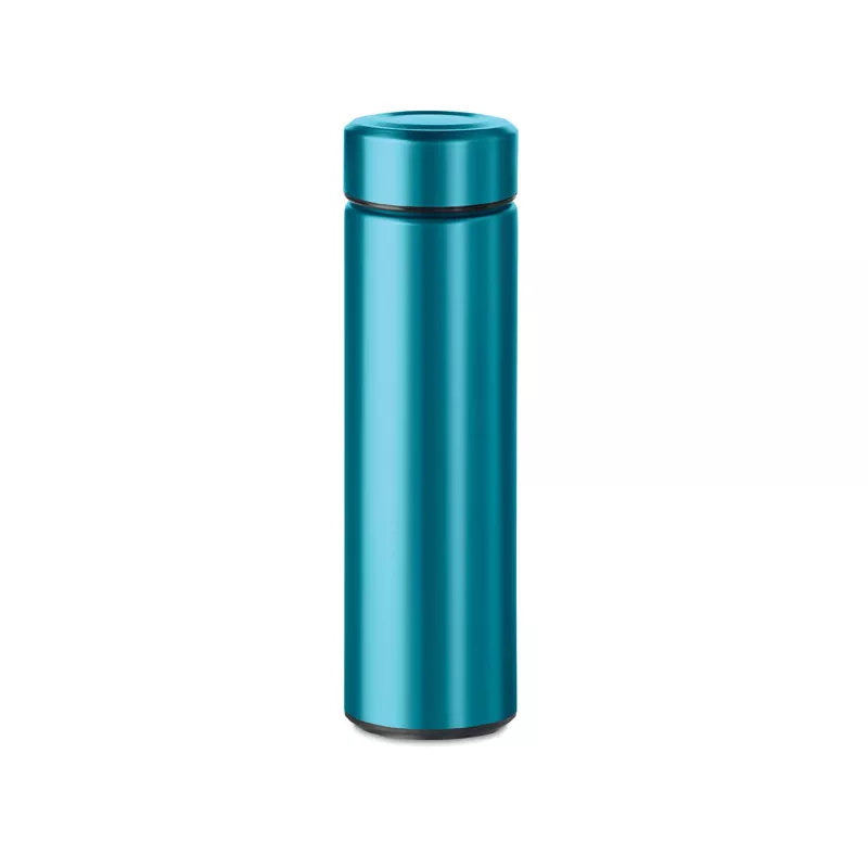 Termos stalowy z zaparzaczem 425 ml PATAGO - Turkusowy (MO9810-12)