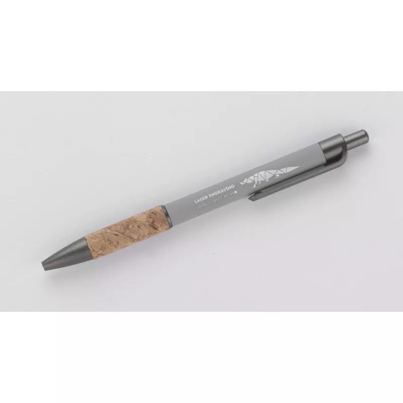 Długopis metalowy KUBOD - szary (19680-14)