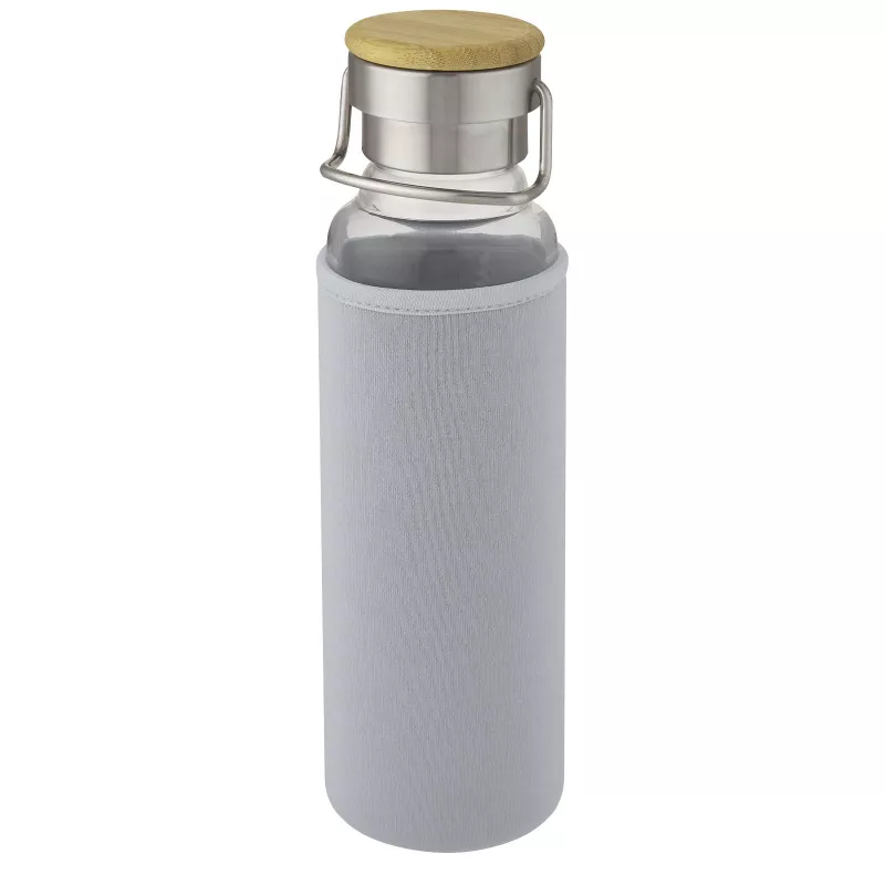 Szklana butelka Thor 660 ml z neoprenowym pokrowcem - Szary (10069682)