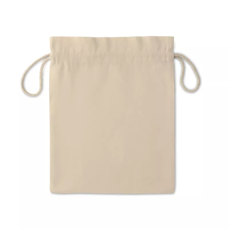 Woreczek bawełniany beżowy 105 g/m² TASKE MEDIUM - Bezowy (MO9730-13)