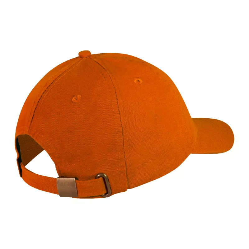 Czapka z daszkiem z bawełny spieranej Chino 290 g/m² #4168 - rdzawy-rust (HW-4168-RUST)