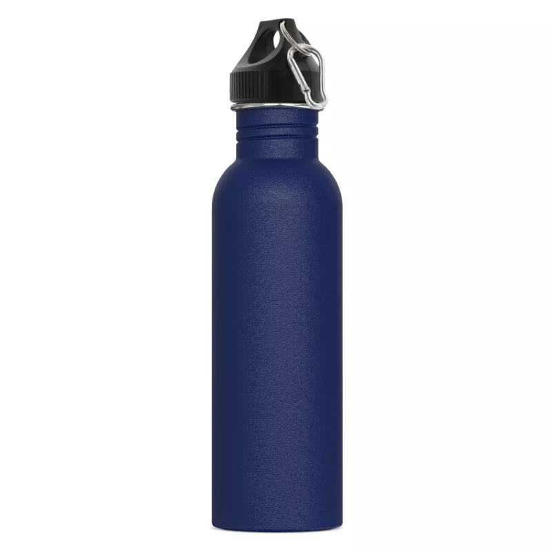 Butelka metalowa z pojedynczą ścianką Lennox 750ml - ciemnoniebieski (LT98895-N0010)