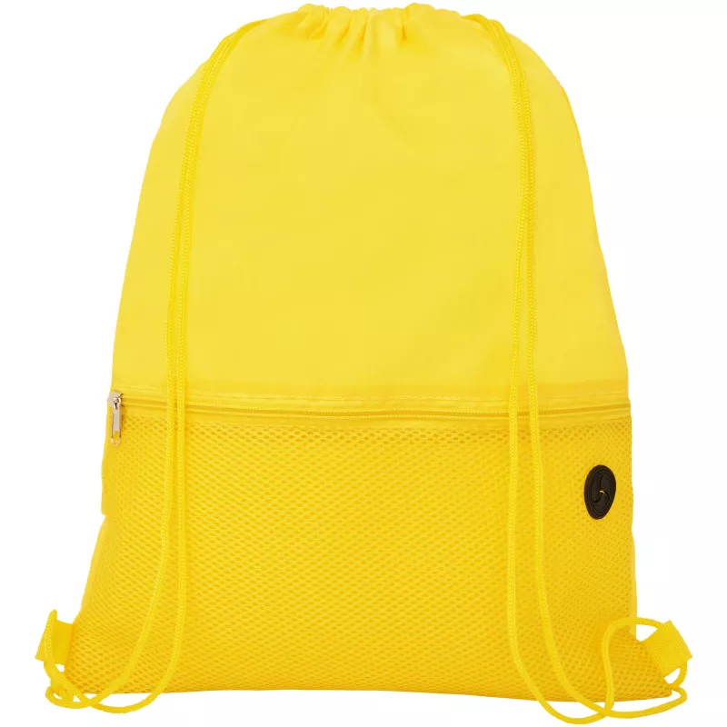 Siateczkowy plecak Oriole ściągany sznurkiem - Żółty (12048707)