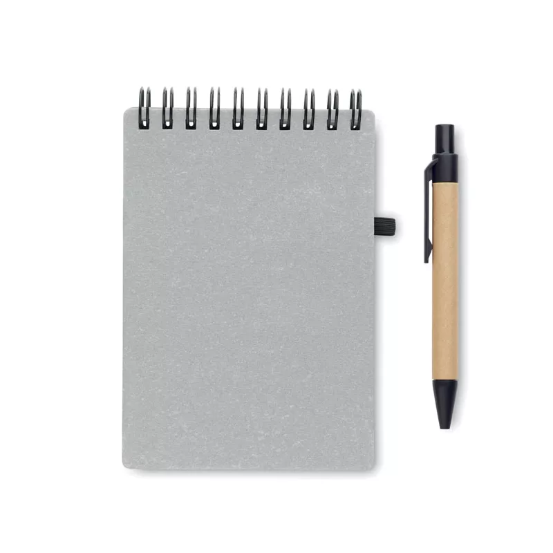 Notes z długopisem 70 kartek w linię NOTIE - Szary (MO2481-07)