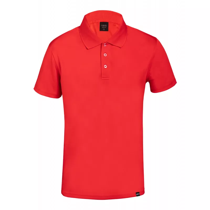Dekrom Koszulka polo RPET - czerwony (AP721968-05)