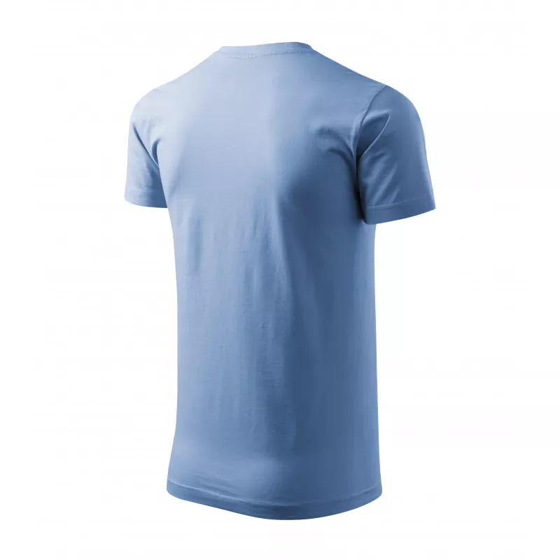 Koszulka bawełniana 200 g/m² HEAVY NEV 137 - Błękitny (ADLER137-BłęKITNY)