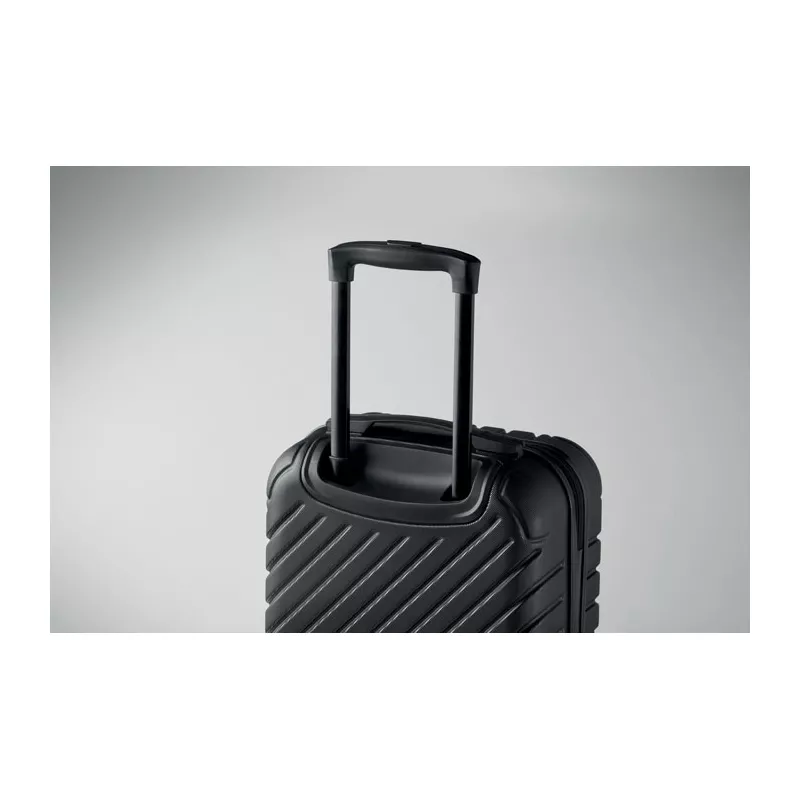 Walizka twarda z ABS na 4 kółkach 18" TREMONT - Czarny (MO2927-03)