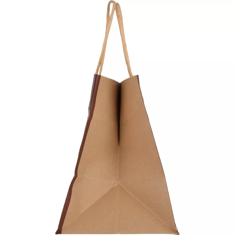 Torba papierowa mała 120 g/m2 HILARY - brązowy (6181801)
