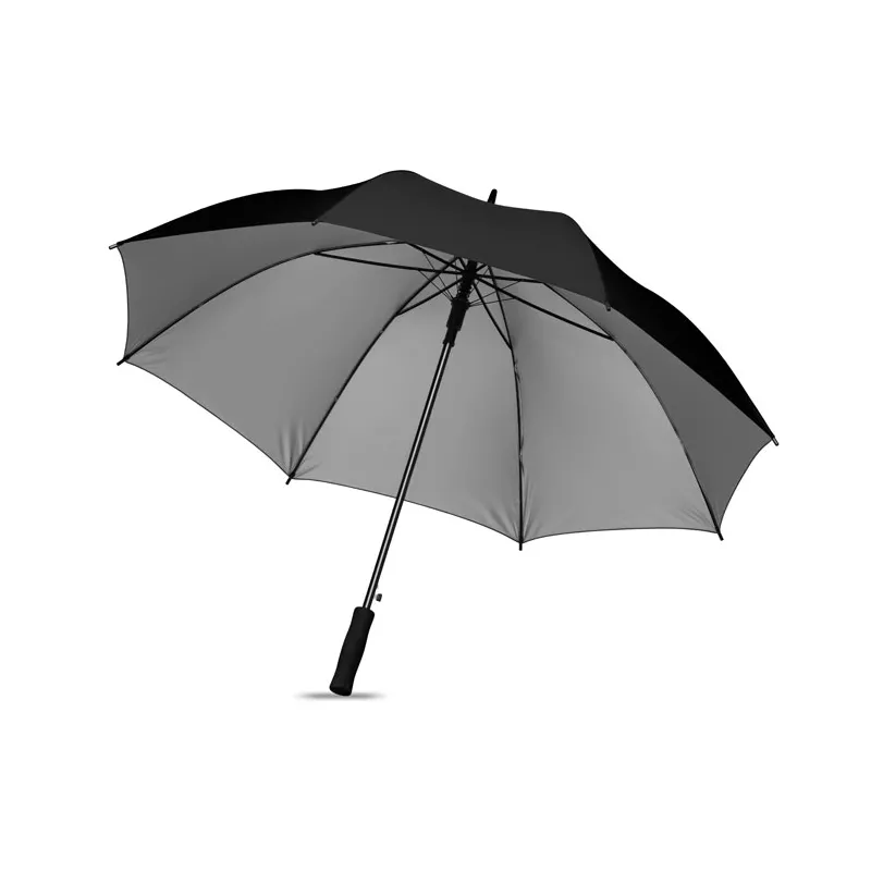 Parasol automatyczny 27" ze srebrną powłoką SWANSEA+ - Czarny (MO9093-03)