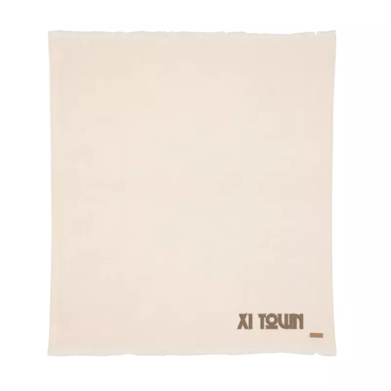 Koc 130 x 150 cm Ukiyo AWARE™ Polylana® - złamany biały (P459.100)