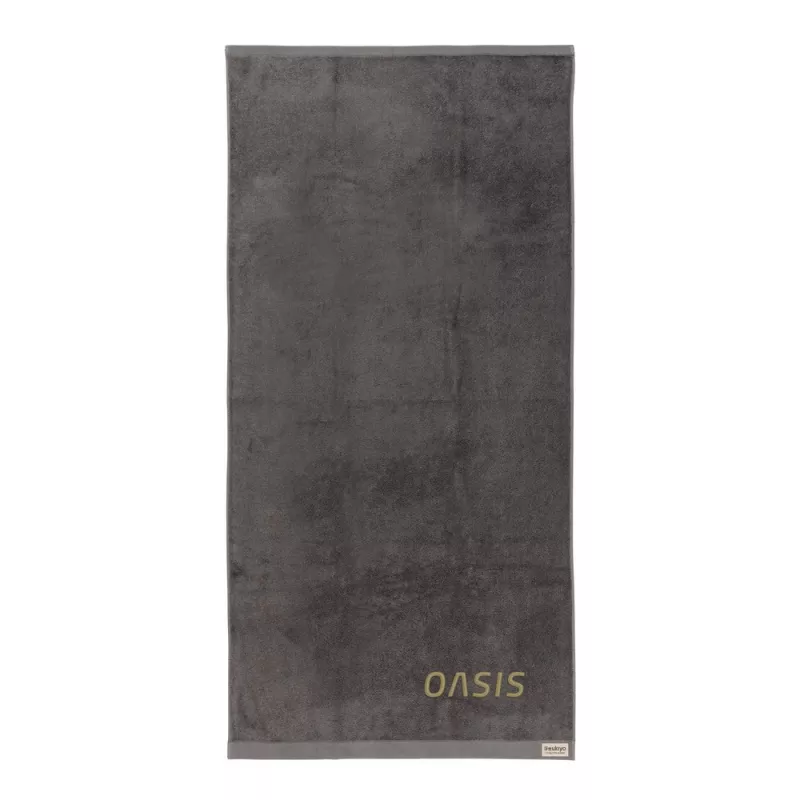 Ręcznik 70 x 140 cm 500 g/m² Ukiyo Sakura AWARE™ - szary (P453.820)