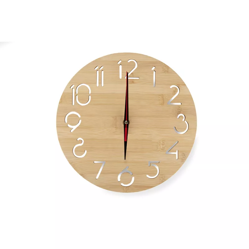 Zegar ścienny TOKKI - beżowy (03095-17)