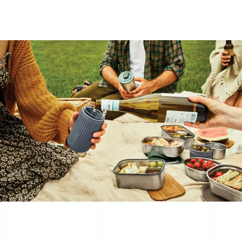 Kubek termiczny 340 ml Black+Blum - szary (P439.1602)