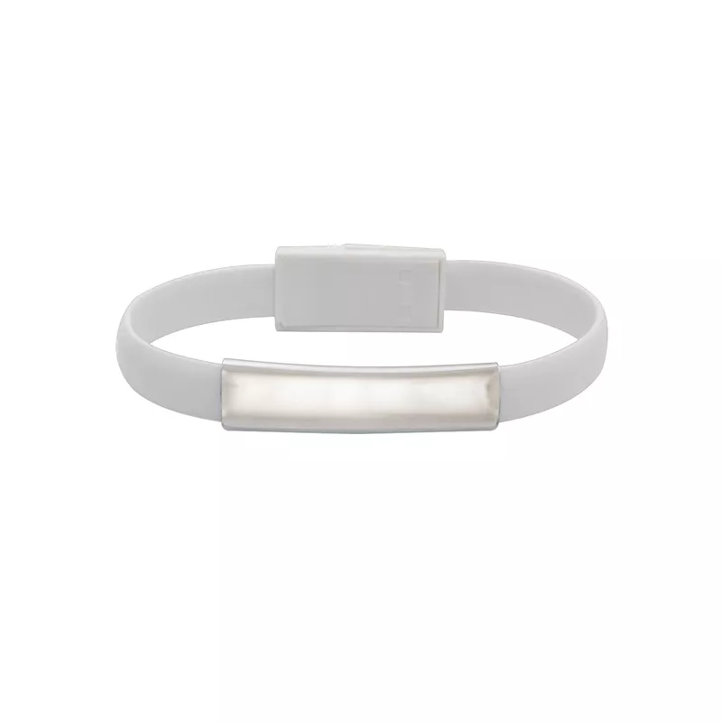 Bransoletka USB Bracelet - biały (R50189.06)