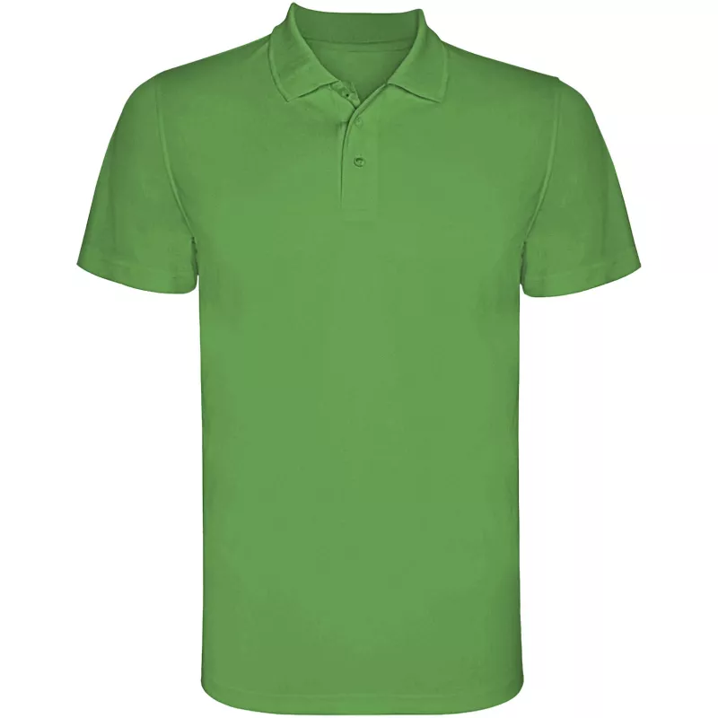 Dziecięca sportowa koszulka polo z poliestru 150 g/m² ROLY MONZHA  - Green Fern (K0404-GRFERN)