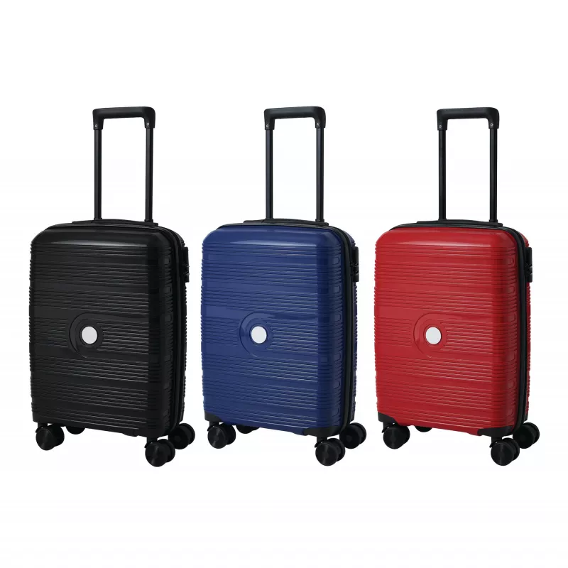 Walizka kabinowa na kółkach - czerwony (56-0204477)