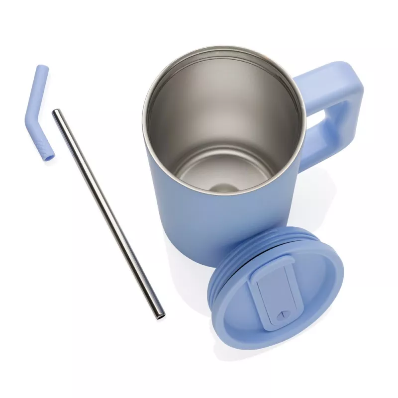 Kubek termiczny 800 ml Cube - jasnoniebieski (P437.3105)
