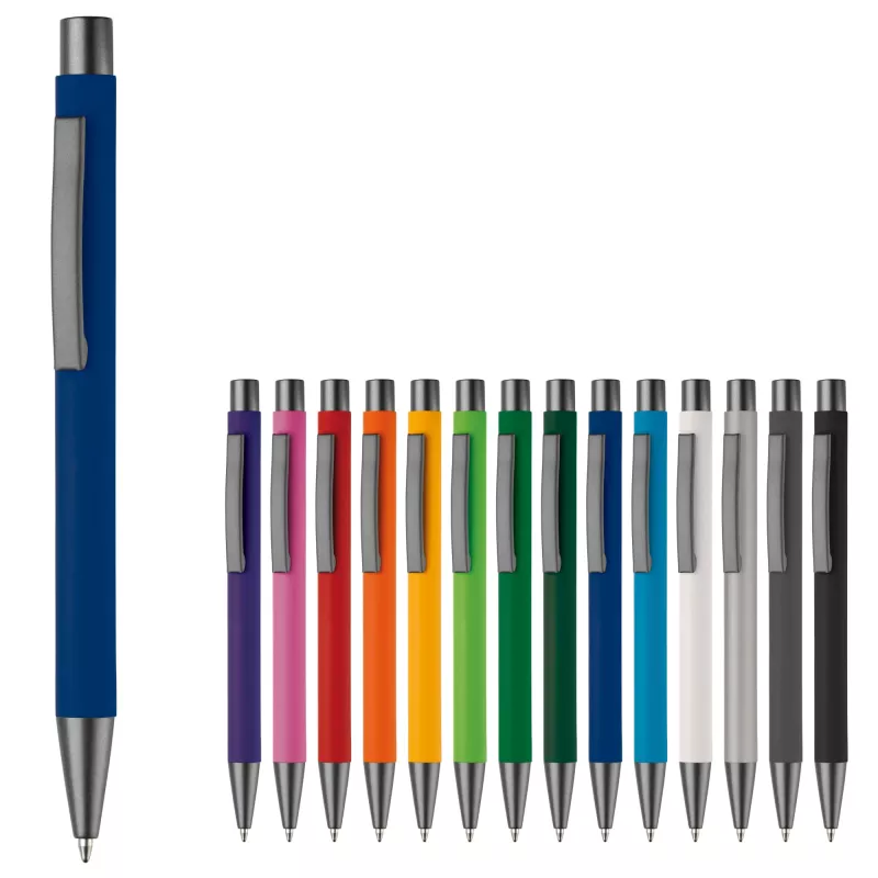 Długopis metalowy New York - ciemnoniebieski (LT87767-N0010)