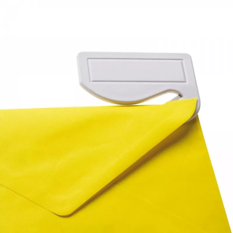 Nóż do otwierania listów UBALDO - biały (2200606)