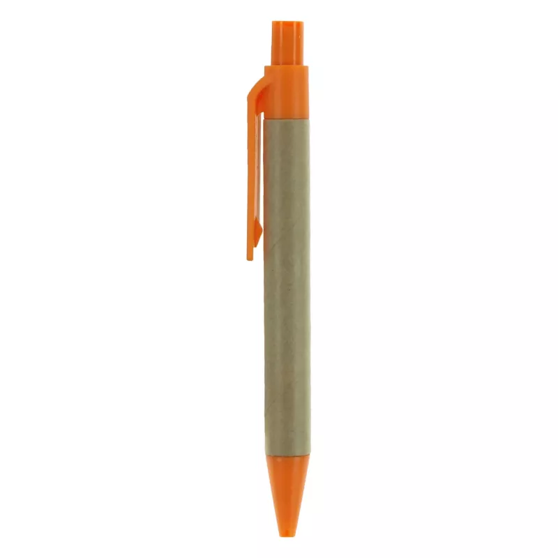 Notatnik ok. A7 z długopisem - pomarańczowy (V2687-07)