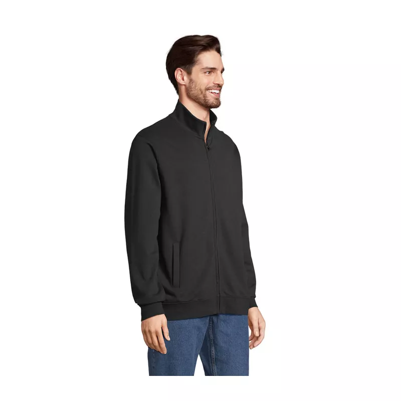 Bluza unisex rozpinana z kieszeniami Sol's COOPER - Czarny (S04240-BK)