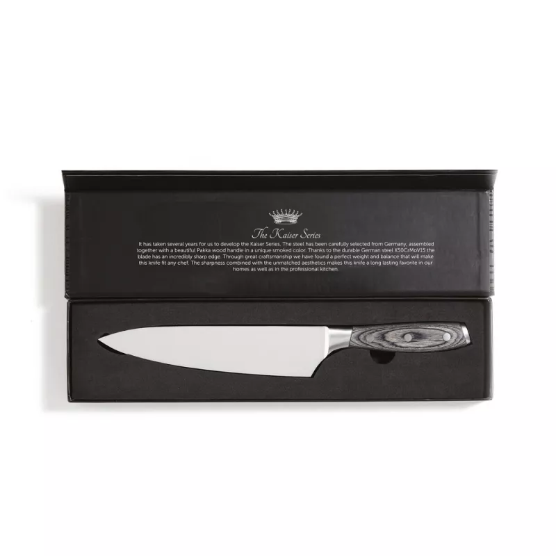 Nóż szefa kuchni VINGA Kaiser - srebrny (VG005-32)