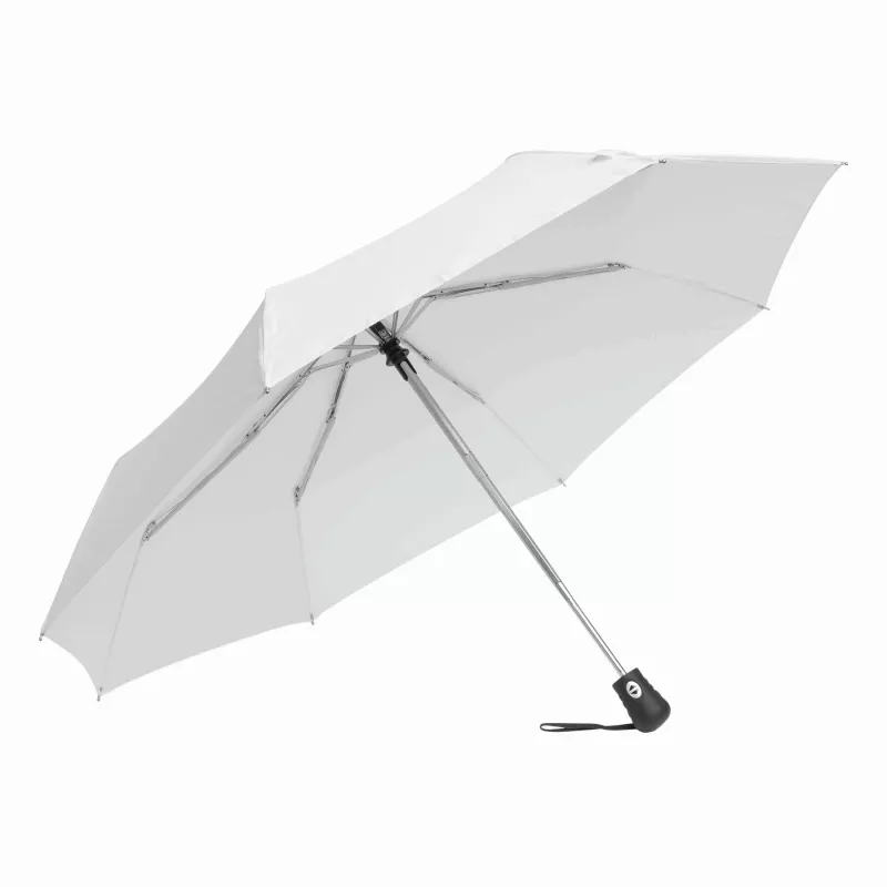 Automatyczny, wiatroodporny, kieszonkowy parasol - biały (56-0101182)