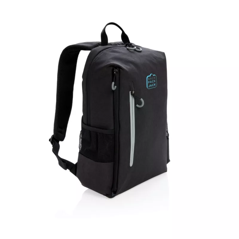 Plecak na laptopa 15,6" Lima, ochrona RFID - czarny, szary (P762.401)