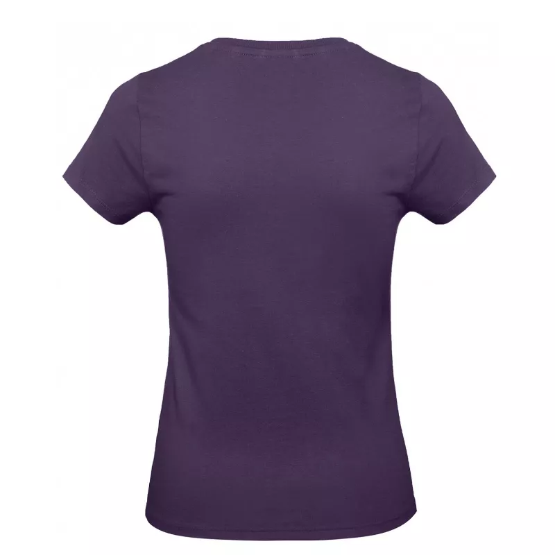 Damska koszulka reklamowa 185 g/m² B&C #E190 / WOMEN - Urban Purple (352) (TW04T/E190-URBAN PURPLE)