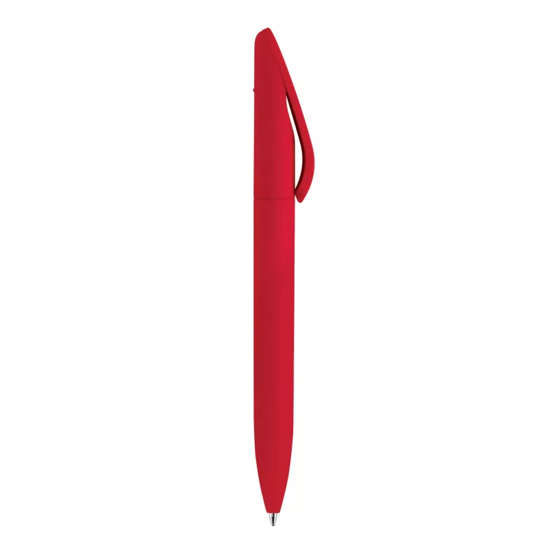 Długopis Slash z delikatnym wykończeniem Wyprodukowany w Niemczech - czerwony (LT80110-N0021)