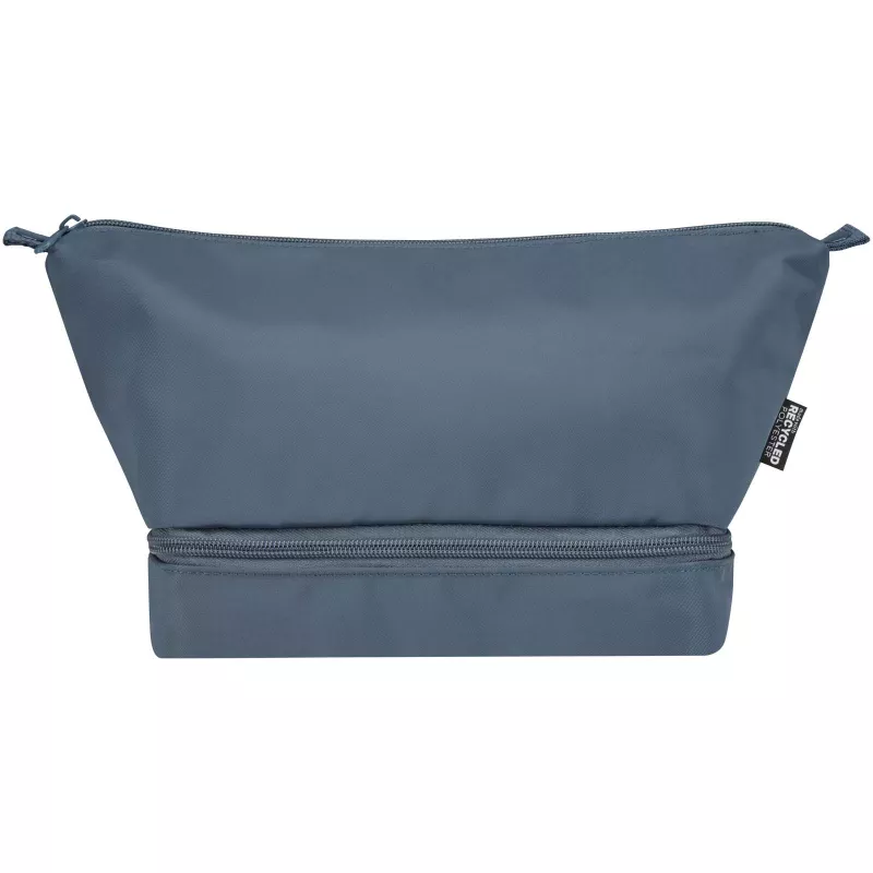 Trip Aware™, kosmetyczka podróżna wykonana z materiałów z recyklingu, 6 l - Hale Blue (12076655)
