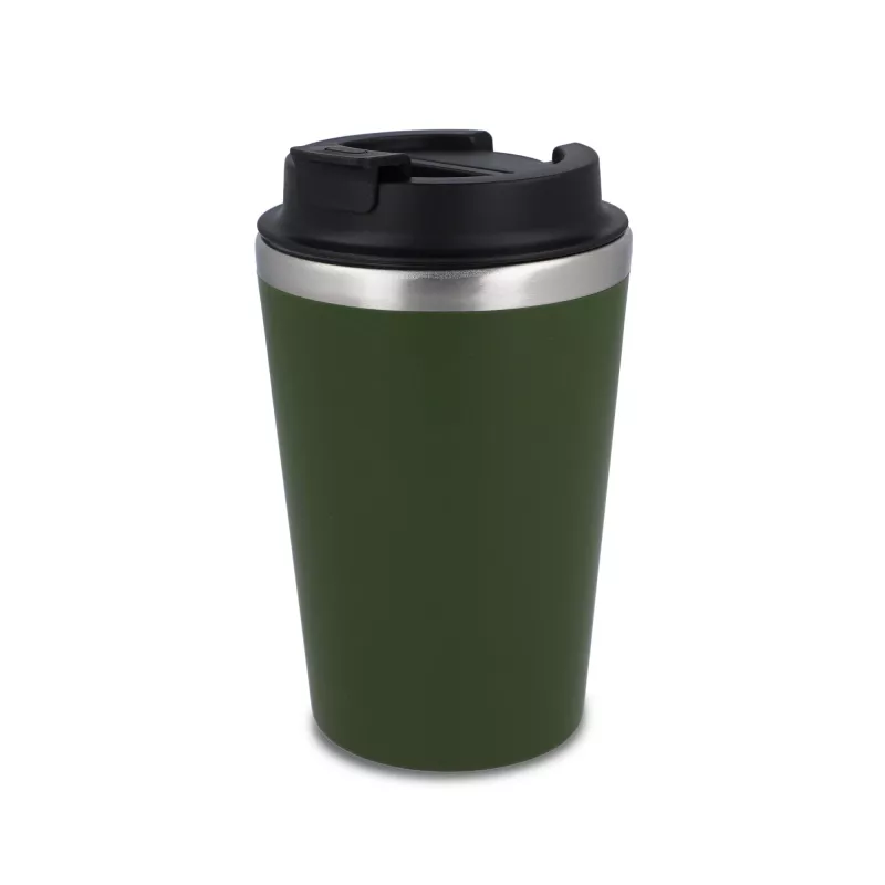 Kubek na kawę na wynos 350ml - Oliwkowa zieleń (LT98732-N0043)