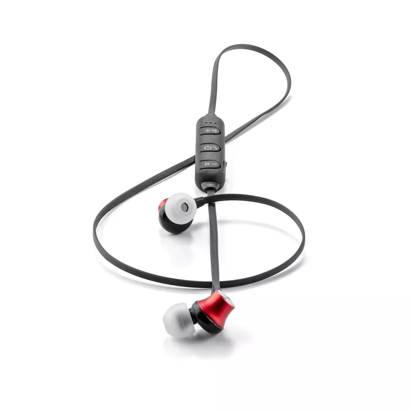 Słuchawki bezprzewodowe JODA - czerwony (09074-04)