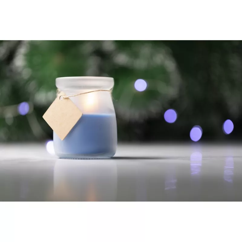 Świeczka zapachowa - niebieski (V8813-11)
