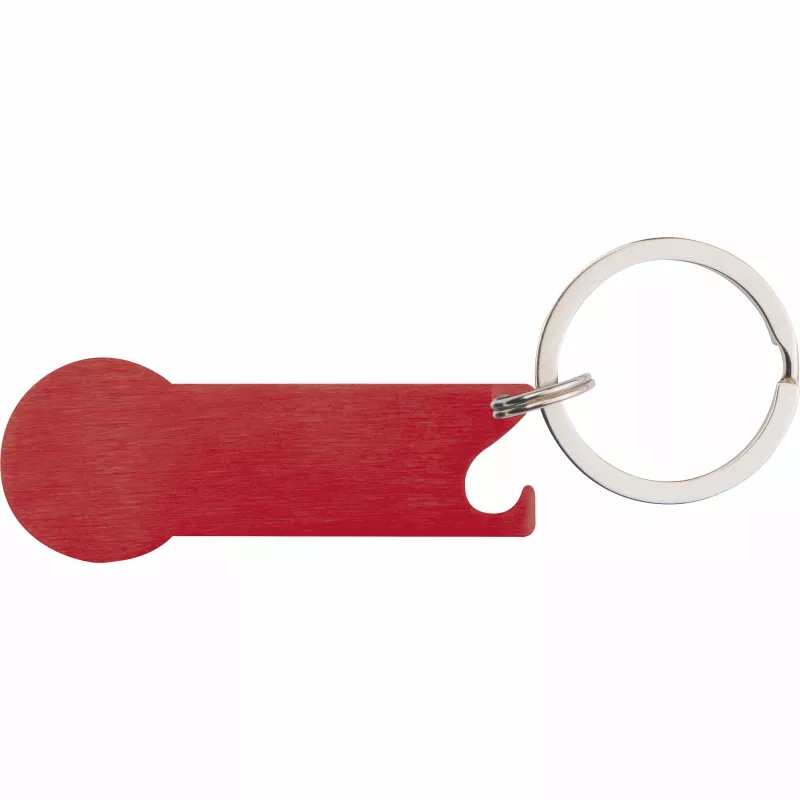 Brelok metalowy STICKIT - czerwony (158305)